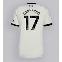 Camisa de time de futebol Manchester United Alejandro Garnacho #17 Replicas 3º Equipamento 2024-25 Manga Curta